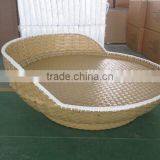 Round Rattan Outdoor Bed Outdoor Swing thumbnail-4
