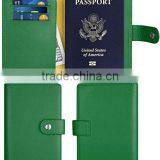 Travel RFID Blocking Custom Leather Passport Holder thumbnail-4