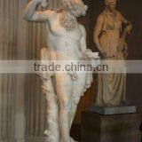 White Marble the Bath Man Marble Statues for Sale thumbnail-1