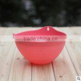 Home Garden Plastic Flower Pot Hanging Planter With Iron Chain thumbnail-4