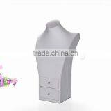 2016 Customized Mannequin White Wooden Necklace Display Bust thumbnail-3