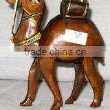 Carved Wooden Animals/wood Carved Camel/ Wood Carving Figures thumbnail-1