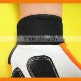 Cheap Custom Fashion Neoprene Spandex Garden Safety Work Mechanical Palm Grip Leather Women Garden Gloves thumbnail-6