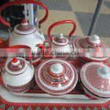 Tea Pot Water Enamel Kettle in Middle East Market thumbnail-5