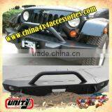 Competitive Price Steel Black Bull Bar for 07+ Wrangler JK Vehicles Bumper thumbnail-1