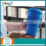 BPA-free Ceramic Travel Cup With Lid Silicone Ceramic Coffee Mug thumbnail-1
