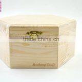 Natural Pine Wood Box Hot Selling Unfinished Wood Box thumbnail-2