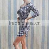 Sexy Women Summer Casual Long Sleeve Evening Party Cocktail Short Mini Dress thumbnail-3