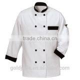 Custom Embroidered Executive White Chef Jacket Cooking Restaurant Coat Chef thumbnail-4