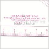 Kearing Grading Triangle Rulers Transparent Acrylic Scale Triangular Rulers With Protractor # T045 thumbnail-5