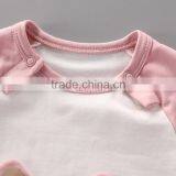 Wholesale Guangzhou Clothes Cotton Newborn Calf Pattern Baby Bodysuit thumbnail-2