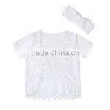 Wholesale Crocet Lace Vest Flower Pattern for Baby thumbnail-4