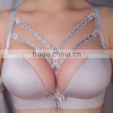 Bridal Design Hot Sexy Net Ladies Bra and Panties for South American thumbnail-1