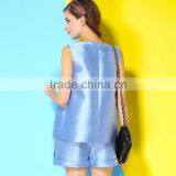 2015 HOYUGO Saree Blouse Hand Designs, Net Sarees With Net Blouse Designs. thumbnail-2