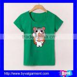 Children Clothes Printed T-shirts Girls t Shirt Kids Cotton Breathable t Shirt Custom Printing thumbnail-3