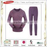 Wrap Okeo Tex SA8000 BSCI Manufacturer for Thermal Underwear Lady Underwear thumbnail-1