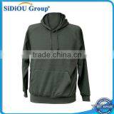 OEM Mens Plain Polyester Cotton Fleece Hoodie thumbnail-1
