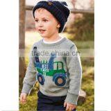 S32287W Children Cotton Long Sleeve Hoody Kids Casual Lovely Cars Printed Hoodies thumbnail-2