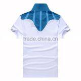 New Design Mens Color Combination Polo Shirt 100% Cotton Wholesale China thumbnail-4