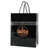 Color Gloss Laminated Eurotote Shopping Bag - Features Cardboard Bottom, Dimensions Are 8" x 4" x 10" and Comes With Your Logo. thumbnail-1