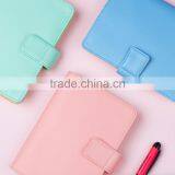 A6 Size PU Cover Agenda Planner With Metal Clasp Case Bound Diary Customizable Office Notebook thumbnail-1