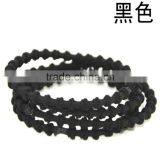 Ladies Elastic Rubber Hairband ,Hair Ponytial Ring thumbnail-6
