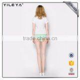 Customizable Pattern Printed O-Neck 2017 Summer Tops thumbnail-6