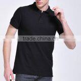 Clothing Manufacturers Black Polo Shirt for Embroidery thumbnail-1