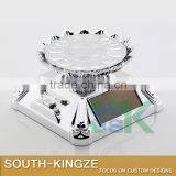 Silver/Gold Asia Buddihism Lightable Cubid Square Base Mobile Phone Display Stand thumbnail-1