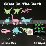 Glow in Dark Dinosaur Wall Sticker PP Luminous Fluorescent Wall Cling Customized Removable Wall Sticker thumbnail-2