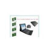 Built in Rechargeable Lithium Battery Wireless Ipad Carrying Case With Bluetooth Keyboard