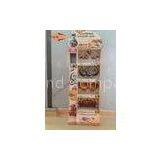 POP Free Floor Standing Corrugated Cosmetic Display Stands for Exhibition thumbnail-1