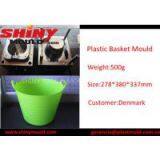 Shopping Basket Mould Plastic Injection LDPE Basket Mould thumbnail-3