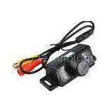 HD Night Vision License Plate LED Rear View Camera For Car / Waterproof