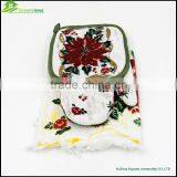 Cheap Potholder Oven Mitt Hotel Hand Towel Kitchen Textile Hot Selling Apron Oven Glove Kitchen Towel Set thumbnail-2