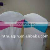 Spandex Lycra Chair Cover Band With Diamond Buckle Nylon Band for Wedding Chair Cover