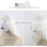 Halloween Latex Ghost Mask With White Wigs thumbnail-6