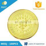 Promotional Gift Hot Custom Novelty Souvenir Gold Coin Metal thumbnail-2