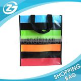 Custom Logo Printed Cheap 80gsm Promotional Colorful Handled Eco Friendly Lamination Non Woven Fabric Tote Bag