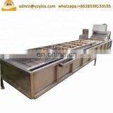 Bubble Type Fruit and Vegetable Washing Machine , Clean Vegetable Processing Line thumbnail-6