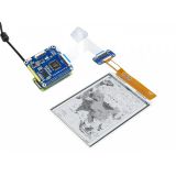 1448x1072 high definition, 6inch E-Ink display HAT for Raspberry Pi, black/white, 16 gray scale