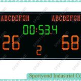 Electronic LED Digital Scoreboard for Handball Sports