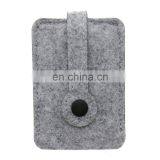 Шерстяной войлочный держатель для автомобильных ключей, компактный кошелек, чехол для кошелька thumbnail-4