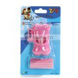Bone Shape Dispenser Portable Pet Dog Waste Bag With Dispenser Dog Poop Bag thumbnail-2