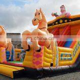 Chariot Inflatable Dry Slide Kids Jumping Castle Bouncer Slide Playground For Sale thumbnail-2