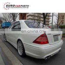 FRP Body Kit for S-Class W220 Carlsson Style With Front Bumper Side Skirts Rear Bumper Fit for 2003~2006y thumbnail-3