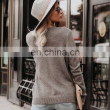 Женские индивидуальные модные свитеры с глубоким V-образным вырезом thumbnail-2