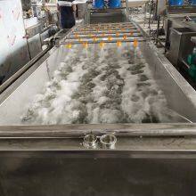 Multifunctional Industrial Vegetable Washing Machine Tomato Bubble Washing Line