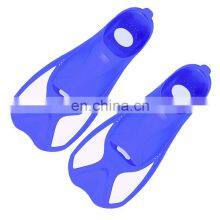 Hot Selling Snorkeling Fins Free Diving Equipment Children's Bag Heel Short Frog Shoes Tpr Short Fins Dropshipping