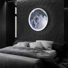 Earth Wall Lamp Design Planet Mural Lights Bedroom Decorative Led Wall Light Sconce Living Room Fresco Home Art Hallway Lighting thumbnail-2